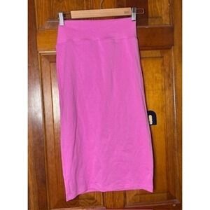 Soho Lady Pencil Skirt L Pink Princess Coquette Stretch Bodycon Midi
